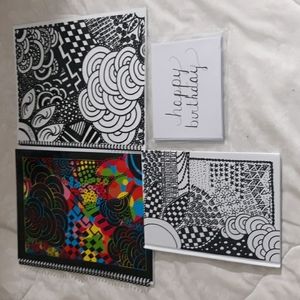 Zentangle and card set bundle